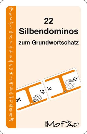 Image du vendeur pour 22 Silbendominos zum Grundwortschatz mis en vente par moluna