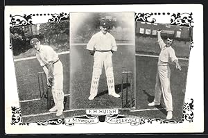 Ansichtskarte Die Cricket-Spieler, J. Seymour, F. H. Huish, Fairservice