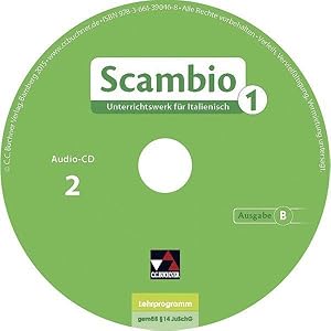 Bild des Verkufers fr Scambio B. Audio-CD 1 zum Verkauf von moluna