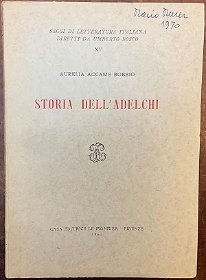 Storia dell'Adelchi