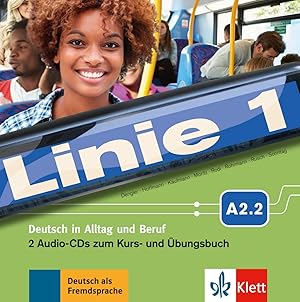 Bild des Verkufers fr Linie 1 A2.2. Deutsch in Alltag und Beruf. 2 Audio-CDs zum Kurs- und bungsbuch zum Verkauf von moluna