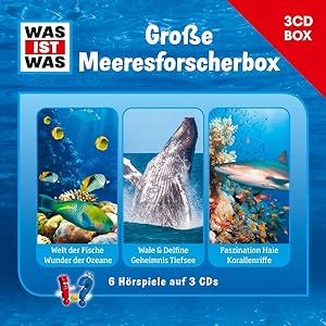 Immagine del venditore per Was Ist Was 3-CD Hoerspielbox Vol.5-Meeresbox venduto da moluna