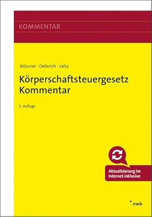 Seller image for Krperschaftsteuergesetz Kommentar for sale by buchversandmimpf2000