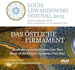 Bild des Verkufers fr Louis Lewandowski Festival 2015 zum Verkauf von moluna