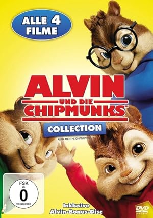 Bild des Verkufers fr Alvin und die Chipmunks 1-4 Collection zum Verkauf von moluna