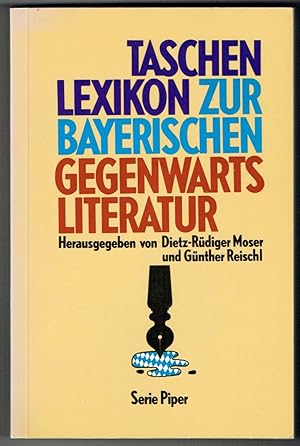 Imagen del vendedor de Taschenlexikon zur bayerischen Gegenwartsliteratur. a la venta por Antiquariat Dietmar Brezina