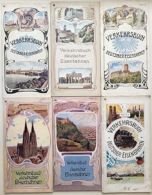 Verkehrsbuch Deutscher Eisenbahnen. Heft No. 1 - 6 (komplett).