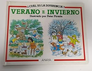 Seller image for Cul es la diferencia? Verano e invierno. for sale by La Leona LibreRa