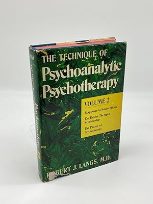 Imagen del vendedor de Technique of Psychoanalytic Psychotherapy Vol. II Responses to Interventions : Patient-Therapist Relationship : Phases of Psychotherapy a la venta por True Oak Books
