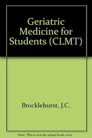 Imagen del vendedor de Geriatric Medicine for Students (CLMT) a la venta por WeBuyBooks