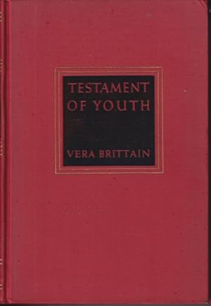 Imagen del vendedor de Testament of Youth. An Autobiographical Study of the Years 1900-1925 a la venta por Studio Books