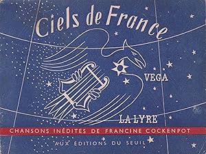 Image du vendeur pour Ciels de France - 30 chansons indites de Francine Cockenpot mis en vente par Pare Yannick