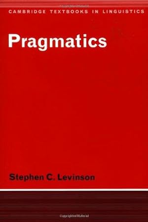 Bild des Verkufers fr Pragmatics (Cambridge Textbooks in Linguistics) zum Verkauf von WeBuyBooks