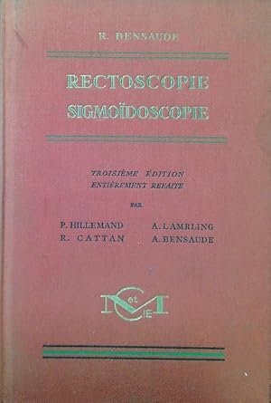 Seller image for Rectoscopie sigmoidoscopie for sale by Librodifaccia