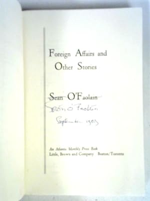 Foreign Affairs and Other Stories