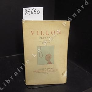 Seller image for Oeuvres de Villon. Illustrations de Dubout. for sale by Librairie-Bouquinerie Le Pre Pnard