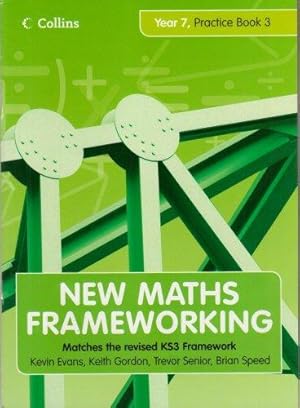 Imagen del vendedor de New Maths Frameworking Year 7 Practice Book 3 (Levels 56) a la venta por WeBuyBooks 2