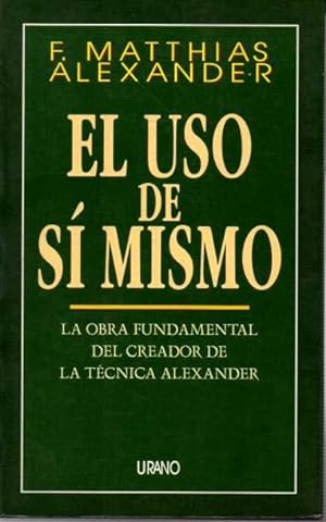 Seller image for EL USO DE SI MISMO. for sale by Books Never Die