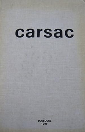 Bild des Verkufers fr Carsac : Une agglomration protohistorique en Languedoc (Monographies) zum Verkauf von Ammareal