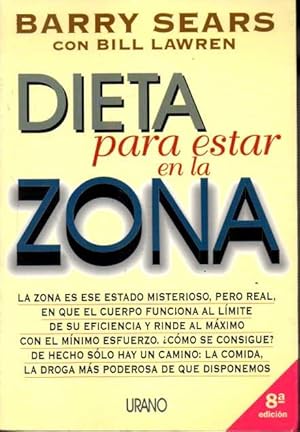 Seller image for DIETA PARA ESTAR EN LA ZONA. for sale by Books Never Die