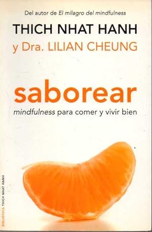 Seller image for SABOREAR. MINDFULNESS PARA COMER Y VIVIR BIEN. for sale by Books Never Die