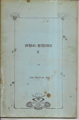 Immagine del venditore per Herbal Remedies II venduto da Alan Newby