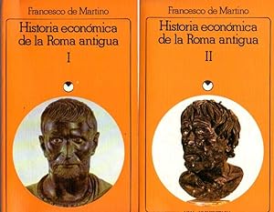 HISTORIA ECONÓMICA DE LA ROMA ANTIGUA. TOMO I. Y TOMO II.