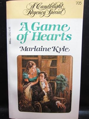 Seller image for A GAME OF HEARTS (Candlelight Regency Special #705) for sale by The Book Abyss