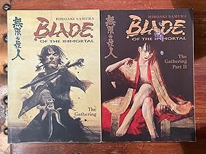 Blade of the Immortal: The Gathering Parts I and II [2 volumes] [FIRST EDITION]; Vols. 8 and 9