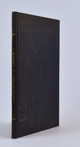 Journal of Captain A.R. Johnston, First Dragoons [excised from] Notes of a military reconnoissanc...