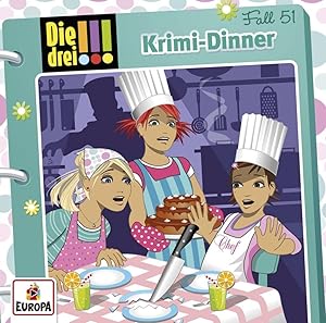 Seller image for Die drei !!! 51: Krimi-Dinner (Audio-CD) for sale by moluna