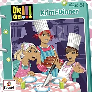 Seller image for Die drei !!! 51: Krimi-Dinner (Audio-CD) for sale by moluna