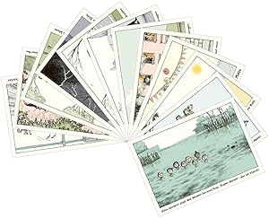 Bild des Verkufers fr Alle Kinder gemischtes Postkartenset mit 12 Motiven zum Verkauf von moluna