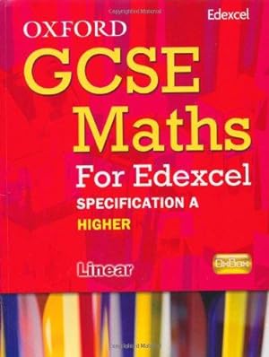 Bild des Verkufers fr Oxford GCSE Maths for Edexcel: Specification A Student Book Higher (B-D) zum Verkauf von WeBuyBooks
