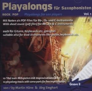 Bild des Verkufers fr Playalong fr Saxophonisten. Vol.1, 1 Audio-CD zum Verkauf von moluna