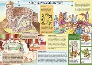 Bild des Verkufers fr Alltag im Palast des Herodes, Plakat zum Verkauf von moluna