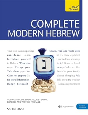 Bild des Verkufers fr Complete Modern Hebrew Beginner to Intermediate Course, w. 2 Audio-CDs zum Verkauf von moluna