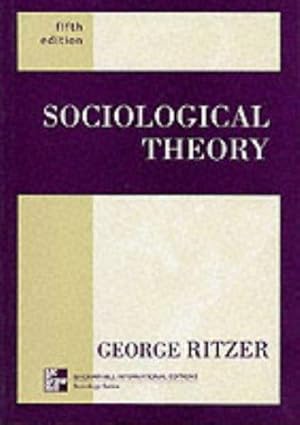 Imagen del vendedor de Sociological Theory a la venta por WeBuyBooks