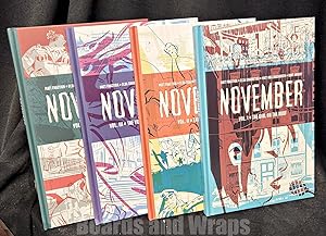 November Volume I - IV The Girl on the Roof, The Gun in the Puddle, The Voice on the End of the P...