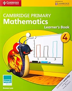 Immagine del venditore per Cambridge Primary Mathematics Learner's Book 4 (Cambridge Primary Maths) venduto da WeBuyBooks