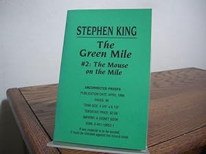 Image du vendeur pour The Green Mile #2: The Mouse on the Mile mis en vente par Bungalow Books, ABAA