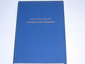 Imagen del vendedor de Der Aberglaube des Mittelalters. a la venta por Der-Philo-soph