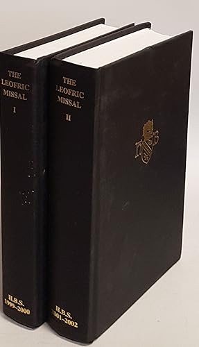 Imagen del vendedor de The Leofric Missal (2 vols.set/ 2 Bnde KOMPLETT) - Vol.I: Introduction, Collation Table and Index/ Vol.II: Text. Henry Bradshaw Society, Band 113; a la venta por books4less (Versandantiquariat Petra Gros GmbH & Co. KG)