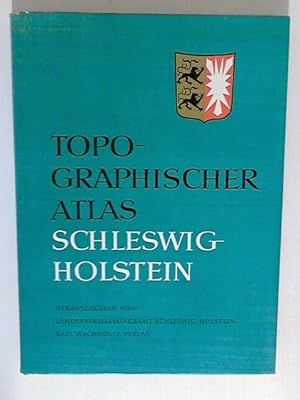 Seller image for Topographischer Atlas Schleswig-Holstein for sale by ANTIQUARIAT FRDEBUCH Inh.Michael Simon