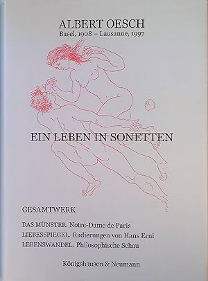 Bild des Verkufers fr Ein Leben in Sonetten : Gesamtwerk. zum Verkauf von books4less (Versandantiquariat Petra Gros GmbH & Co. KG)