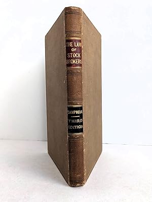 1927 THE LAW OF STOCKBROKERS - Law Relating to Transactions for Customers on the NEW YORK STOCK E...