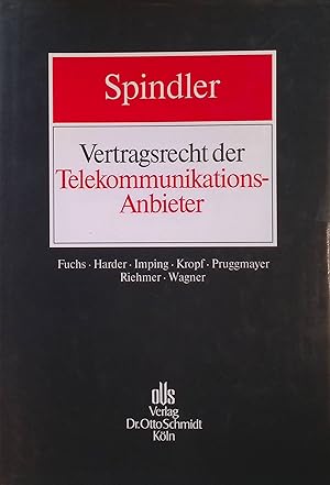 Immagine del venditore per Vertragsrecht der Telekommunikations-Anbieter. venduto da books4less (Versandantiquariat Petra Gros GmbH & Co. KG)