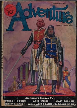 Seller image for ADVENTURE: December, Dec. 1, 1932 ("The Broad Arrow") for sale by Books from the Crypt