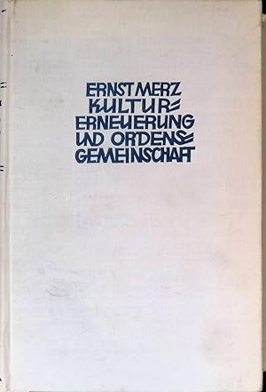 Bild des Verkufers fr Kulturerneuerung und Ordensgemeinschaft. zum Verkauf von books4less (Versandantiquariat Petra Gros GmbH & Co. KG)