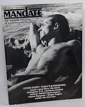 Seller image for Mandate: the national magazine of entertainment & eros; vol. 2, #14, June 1976: Today's Supermodel for sale by Bolerium Books Inc.